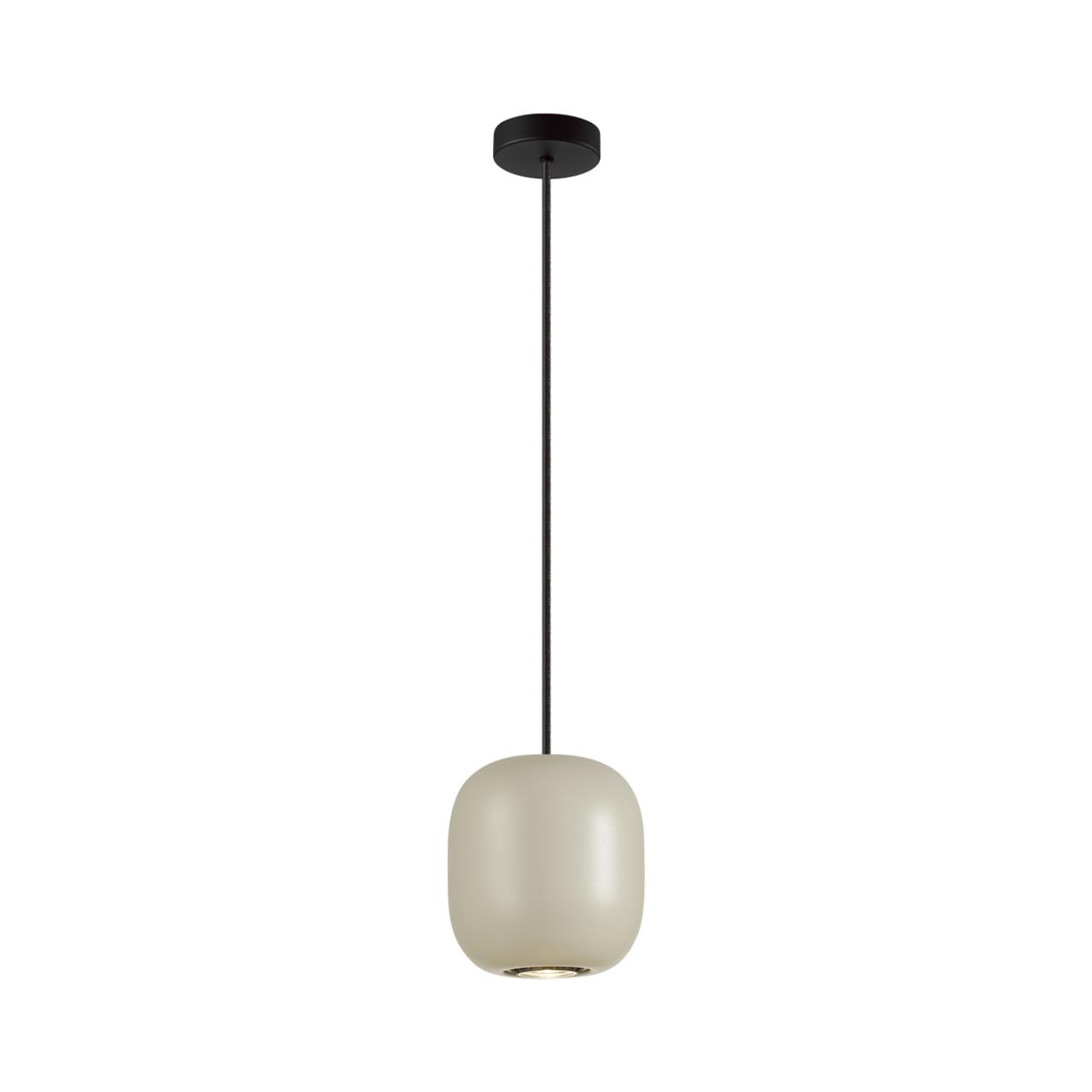 Подвес 12*12*120 см, 1 GU10*4W, Odeon Light Cocoon, черный 5060/1GA