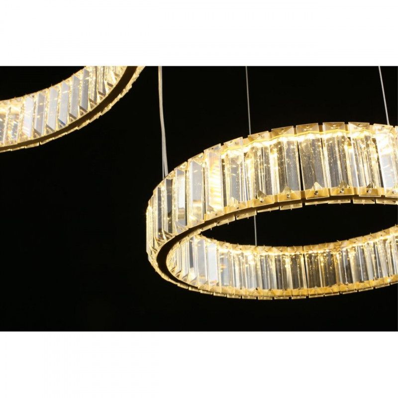 Подвесная люстра 80*80-170 см 100W, 3000K, Aployt Nicoletta APL.026.03.100, бронзовый