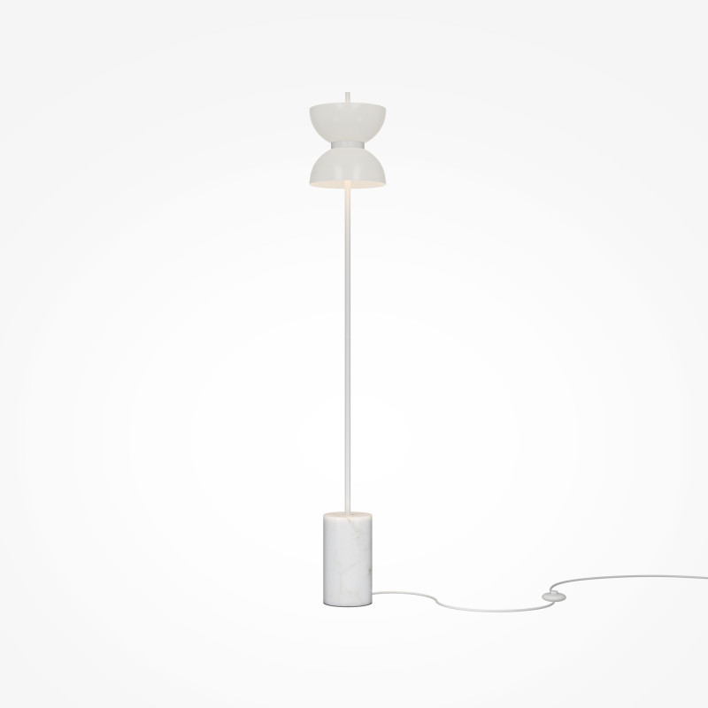 Торшер 22*145 см, LED*11W, 3000 К, Kyoto MOD178FL-L11W3K Maytoni, Белый