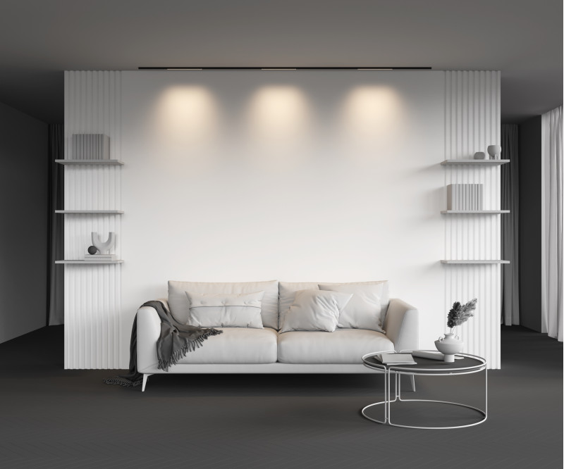 Трековый светильник 0,5*30*1,2 см, LED 5W 3000K 100° Maytoni Technical Basis Exility TR190-1-5W3K-B черный