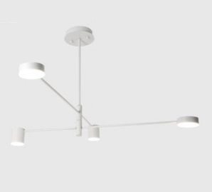 Светильник DZN-1-6-118 БЕЛЫЙ D1050/H170/4/LED/20W/4000-4500K (1)