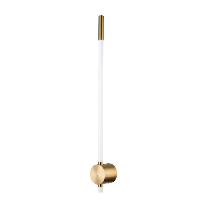 Настенный светильник 80*80*920 мм, 1*LED 10WW 4000KK бронза Indigo Filato V000049L, 14008/1W Brass