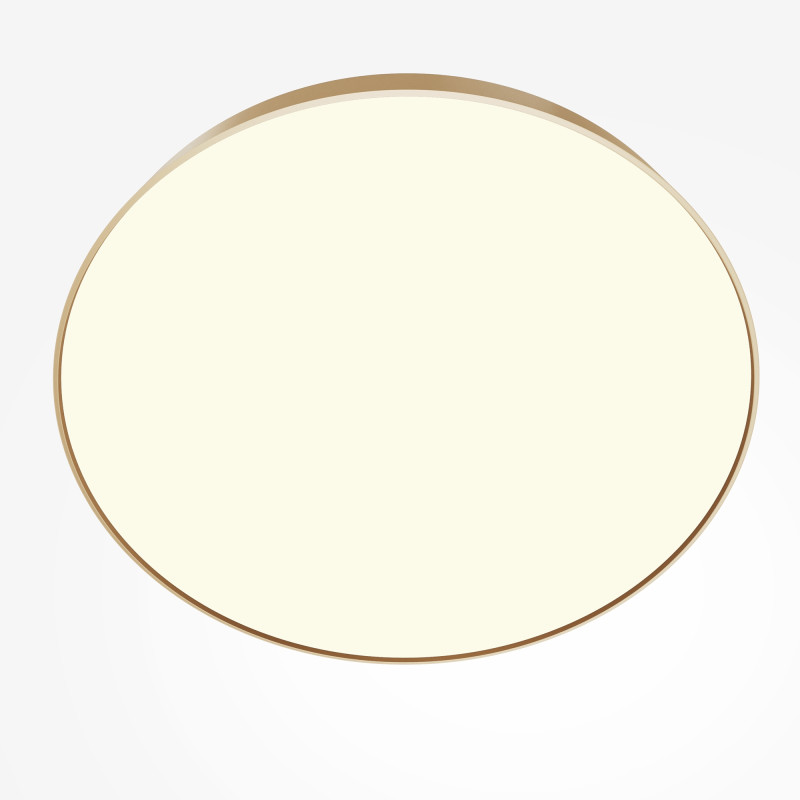 Светильник 60 см, 90W, 3000K, Maytoni Technical Ceiling Zon C032CL-90W3K-RD-MG, матовое золото
