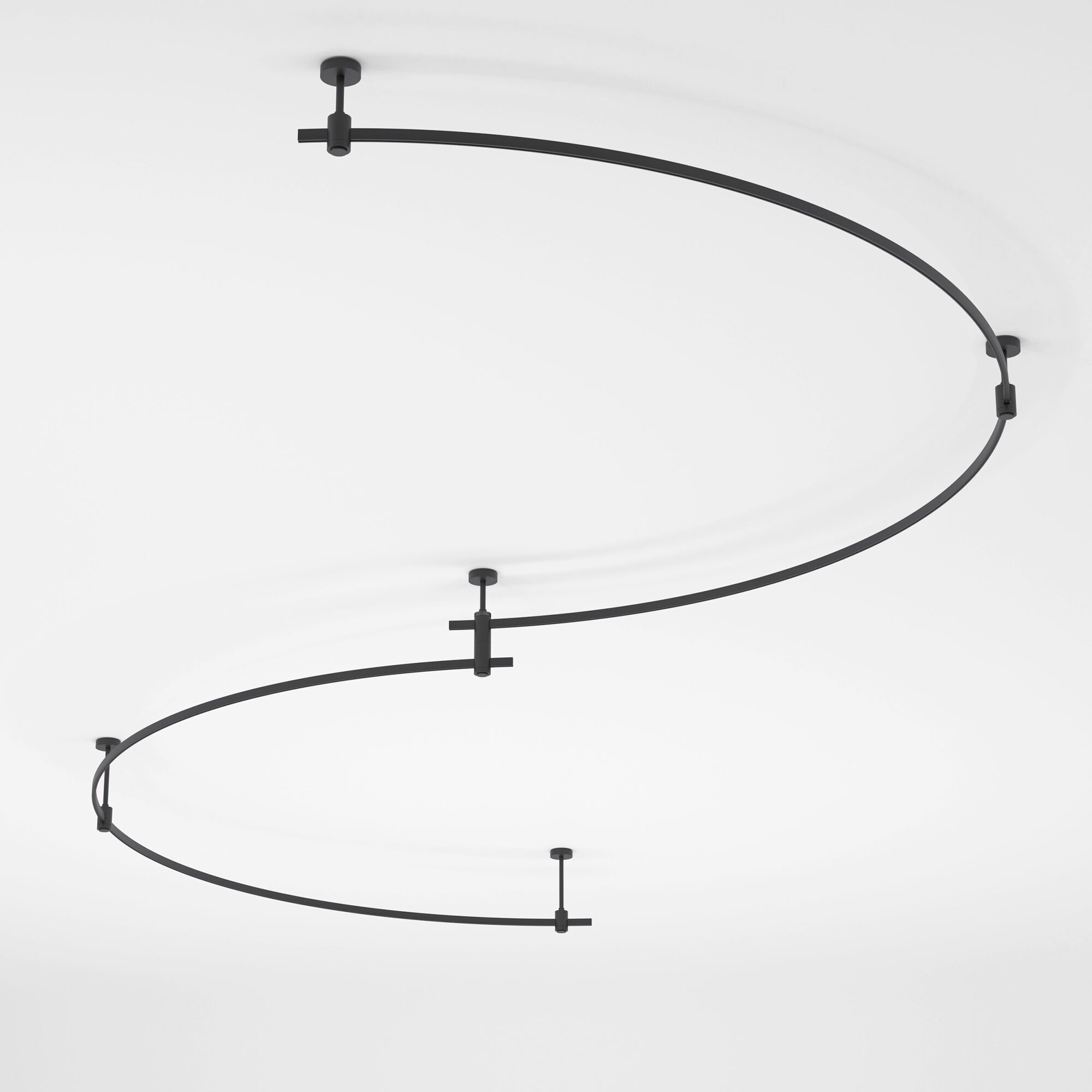 Аксессуары для трековых светильников магнитных 180*180*1,5 см, Elektrostandard Esthetic Magnetic 85218/00 черный