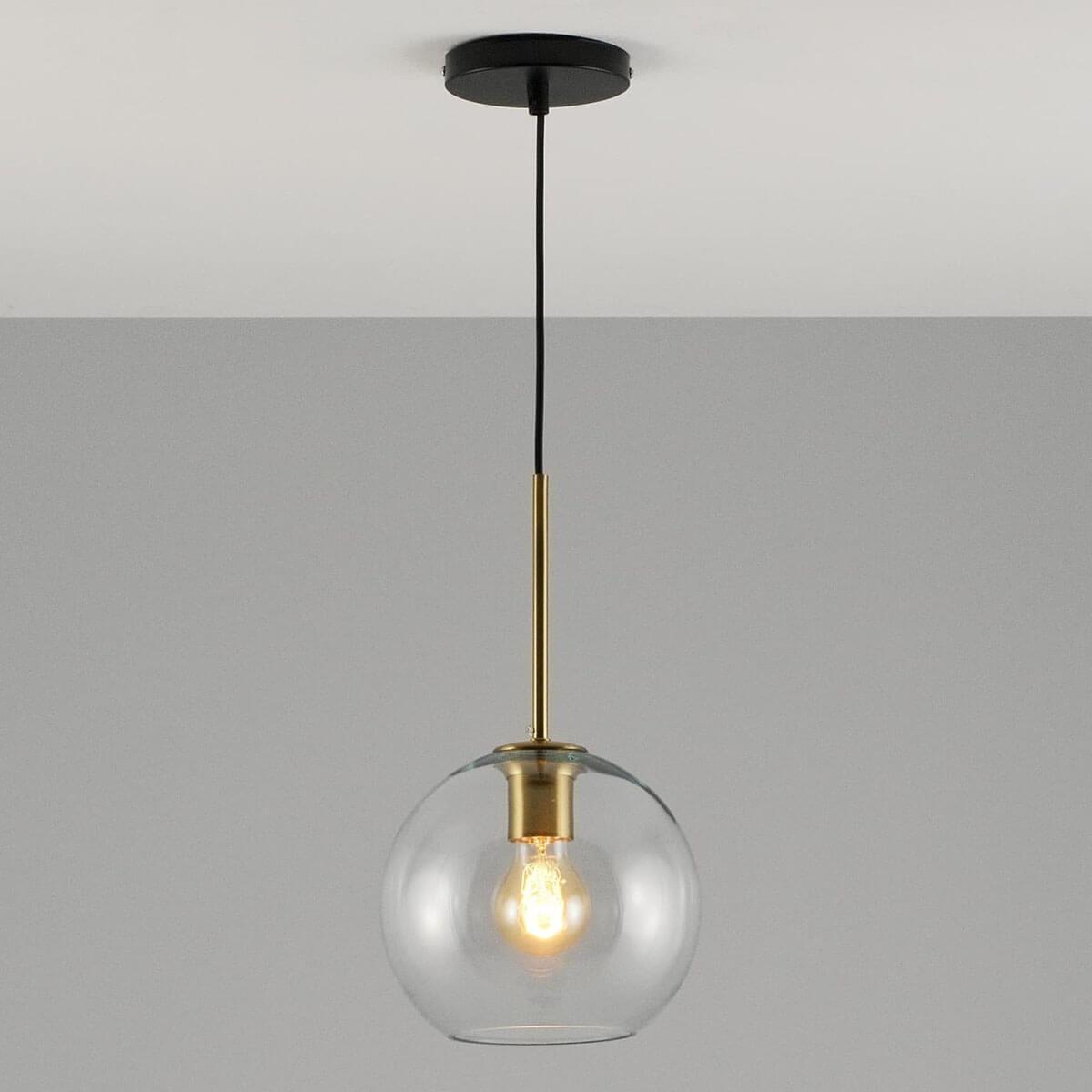 Подвесной светильник 20*19 см, E27 60 W, Moderli Sumatra V2110-P Латунь