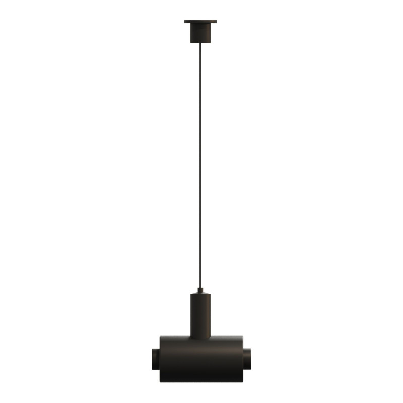 Подвес с токопроводящим прямым соединителем TECHNO ST LUCE ST1601.439.00 черный