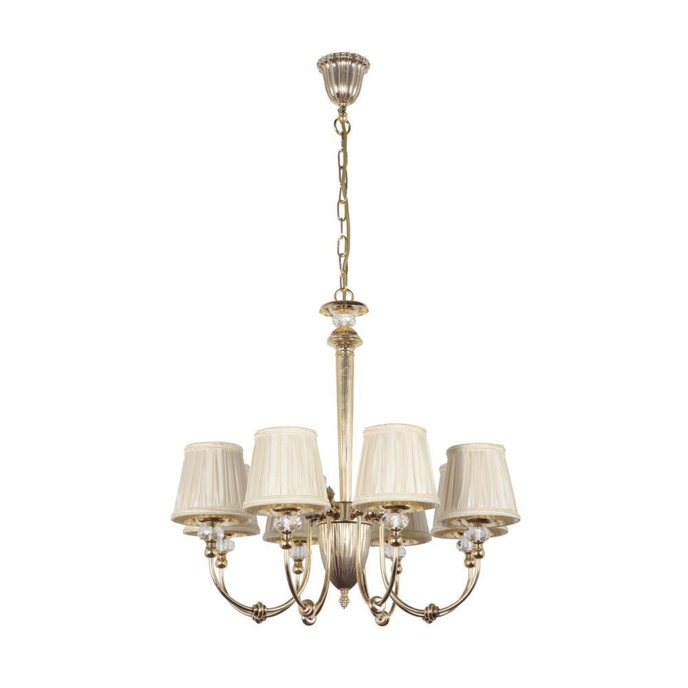 Люстра *58*50 см, 8*E14*40W, Arti Lampadari Roana Cg Roana E 1.1.8 CG, Золото