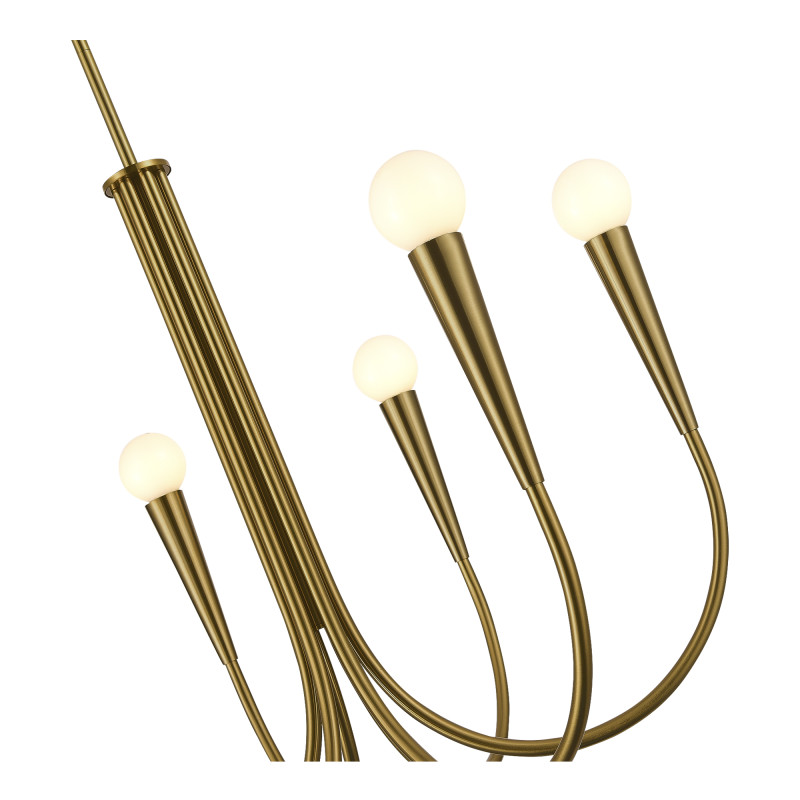 Светильник подвесной DUTCHESS 6*E14 ST LUCE SL1243.303.06 латунь