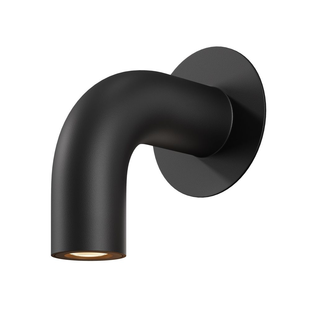 Бра 9,5*7-10,9 см, LED*2W, 3000K, Maytoni Sleek O477WL-L2GF3K, Графит