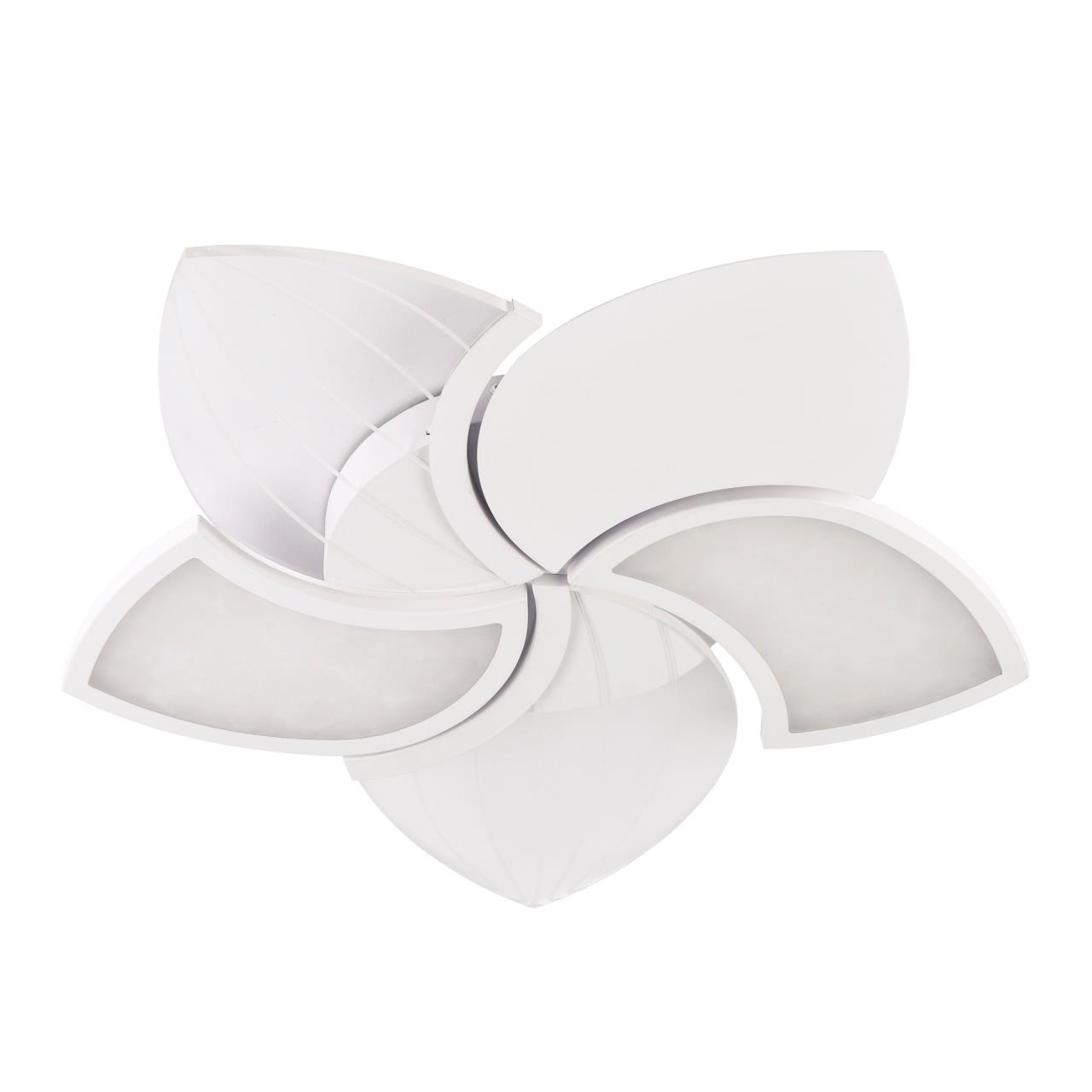 Потолочный cветильник **5,5 см, LED 60W, 3000 / 6500К, Белый LED4U L1044-550 WH