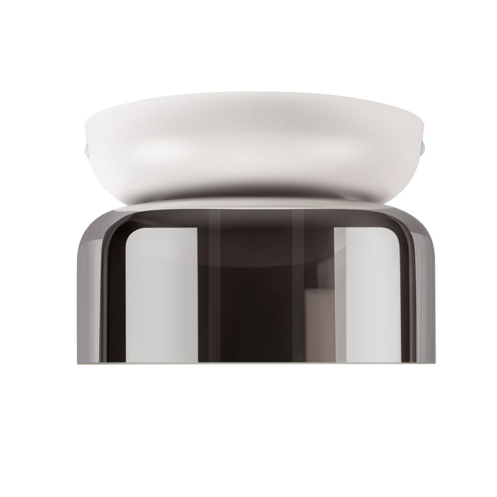Потолочный светильник 17 см, 6W, 3000K, LOFT IT Totem 10466 Smoke, белый-дымчатый