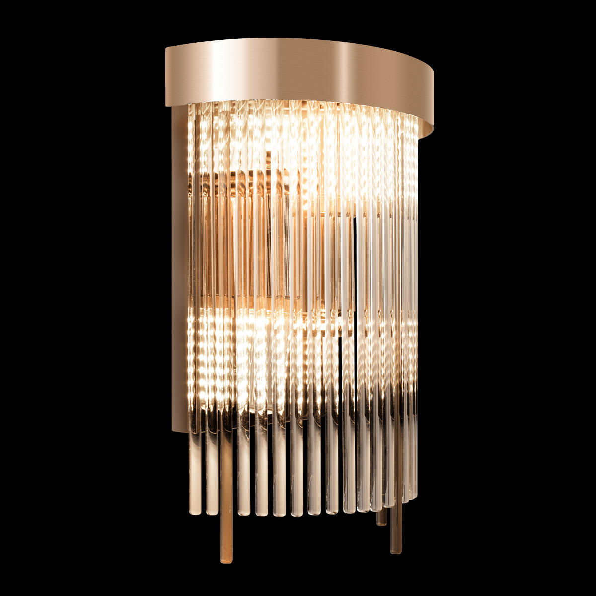 Настенный светильник 21*28 см, 2*E14 LOFT IT Montana французское золото 10299W French gold