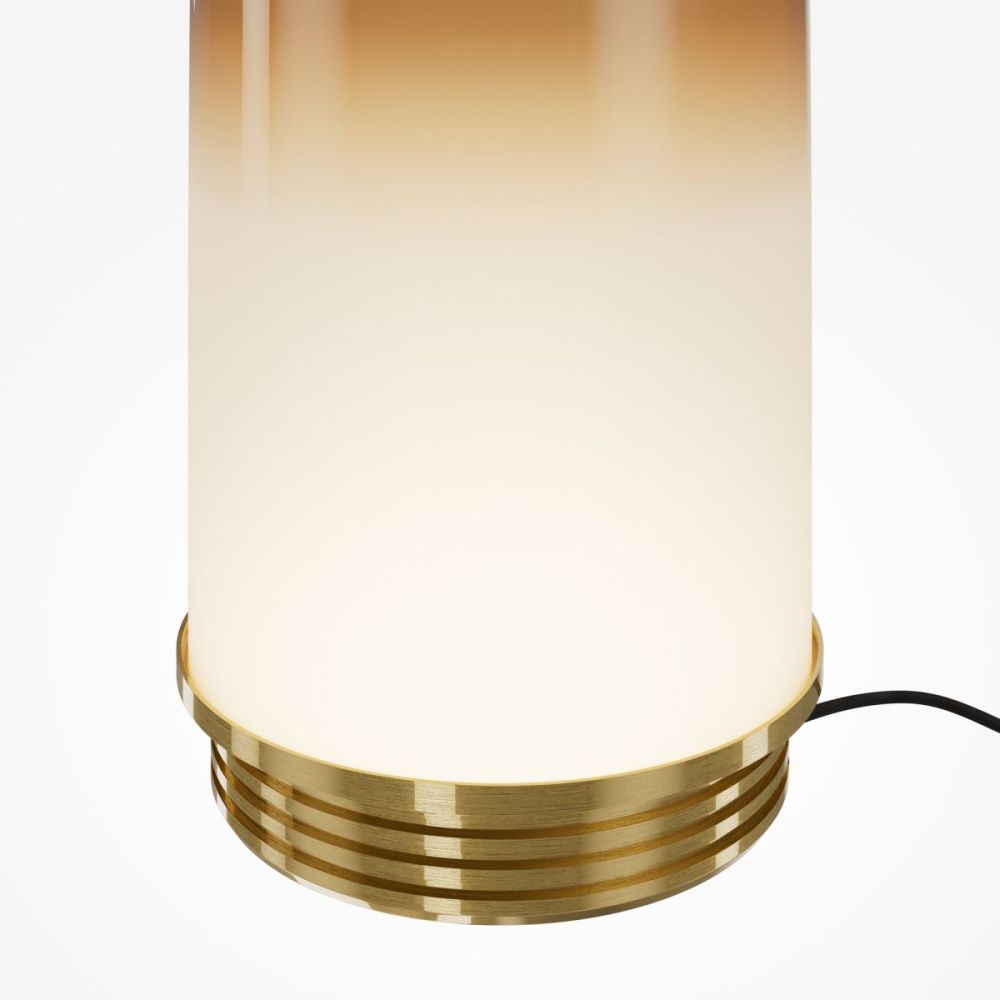 Настольная лампа 30 см, 8W, 3000K, Maytoni Fable MOD488TL-L8BS3K, латунь
