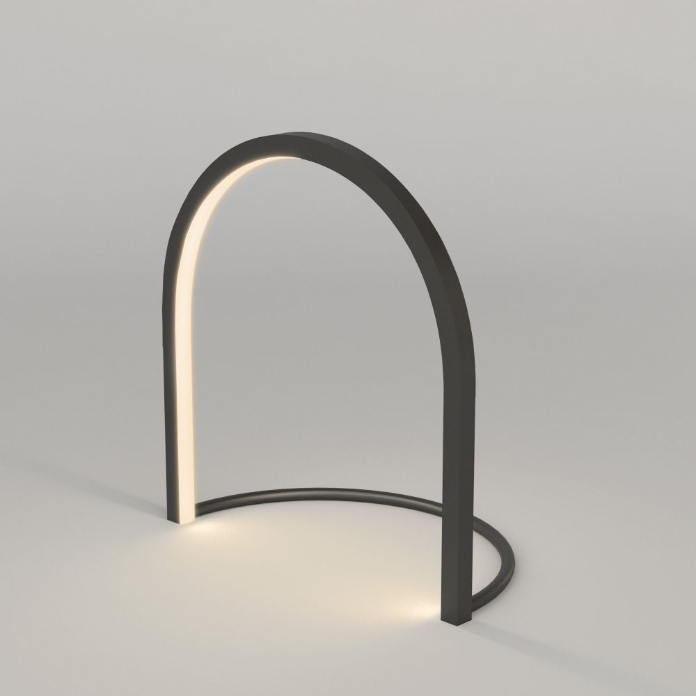 Настольная лампа 32 см, 16W, 3000K, Eurosvet 608051 LED, черный