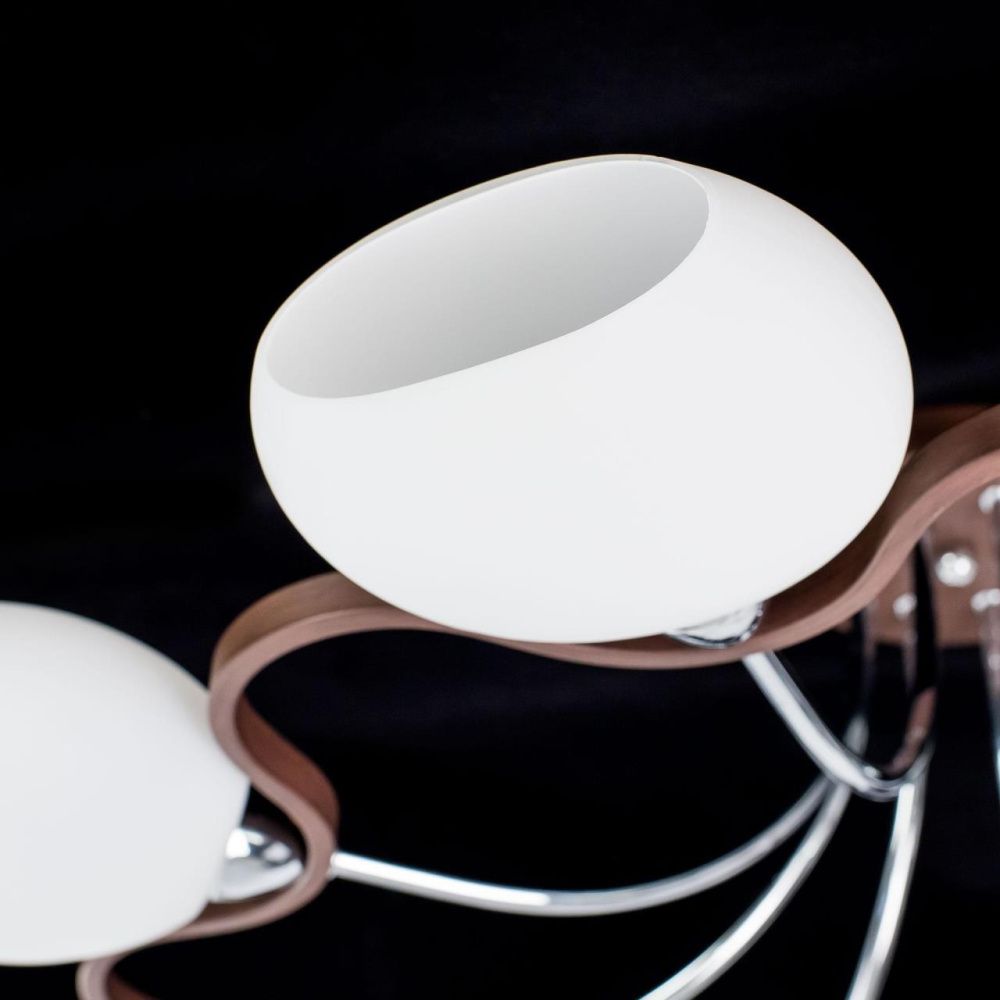 Люстра Диаметр 81 см Citilux CL131181 хром/венге