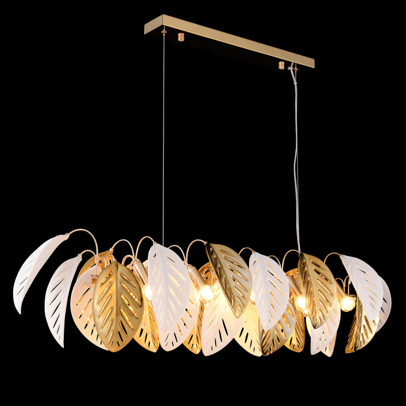Светильник 110 см, Crystal Lux RAMONA SP10, золото