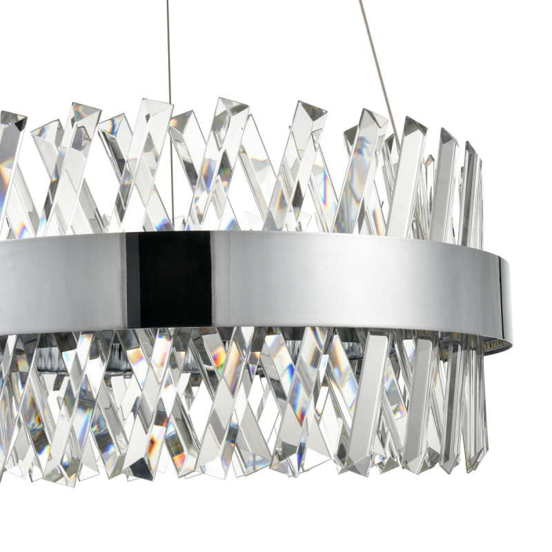 Подвесная люстра  54*140 см, 2*LED хром Vele Luce Calabria VL3073P21