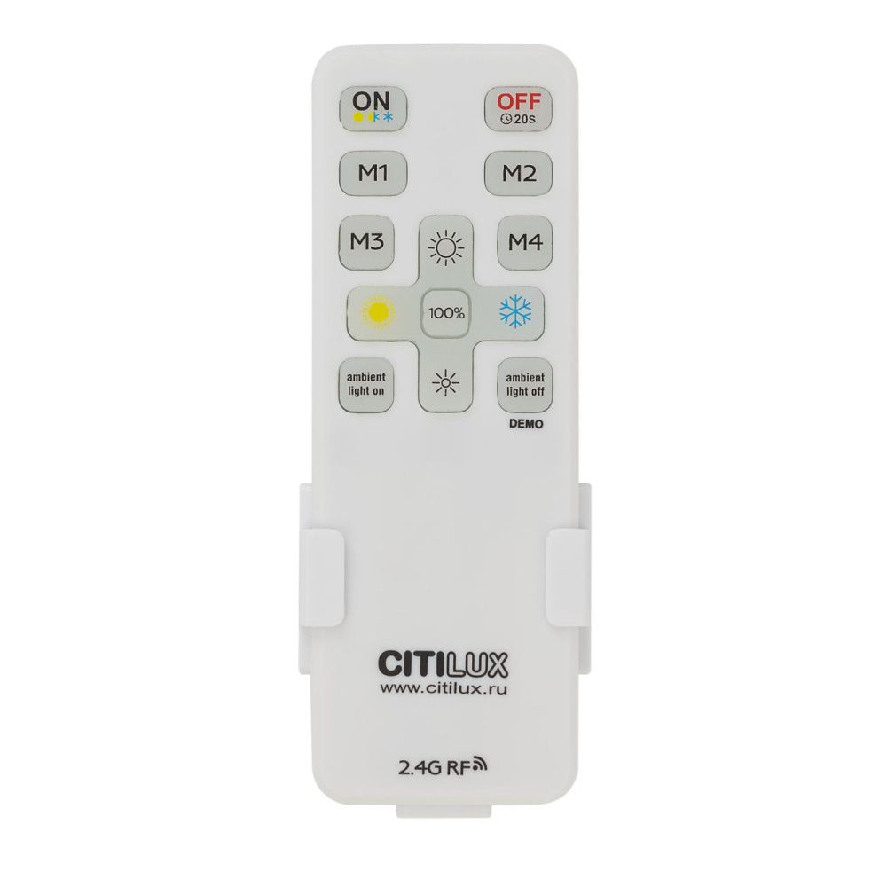 Светильник 50 см, 45W, 3000-6000K, Citilux FLOOM CL736151, черный-золото