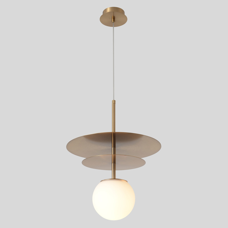 Светильник 30 см, Crystal Lux UVA SP1.2 BRASS, латунь