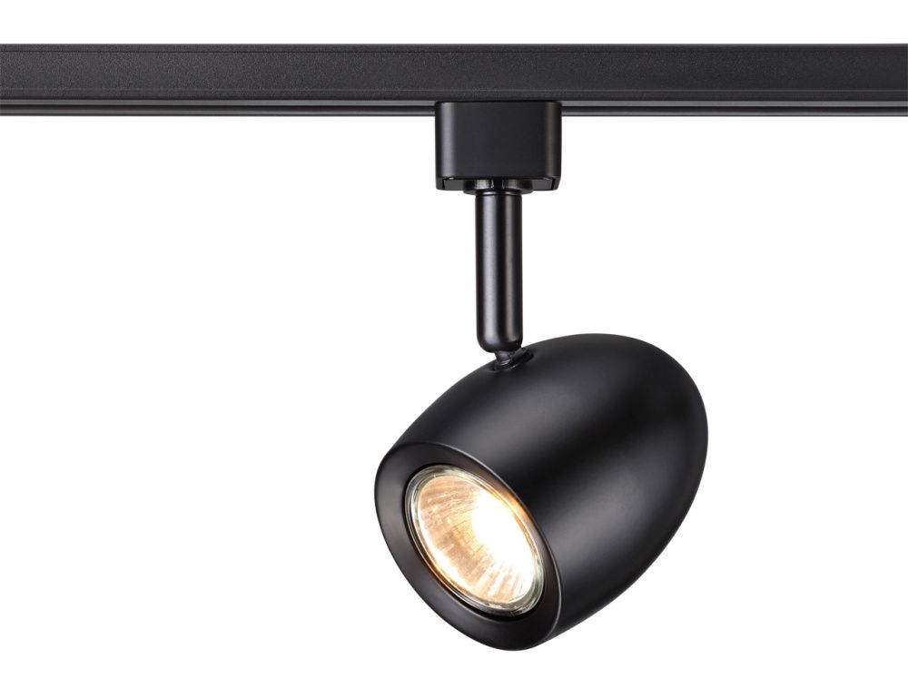 Трековый светильник Novotech Veterum 370547, черный, 16.3x9.5x7.7см, GU10, 50W