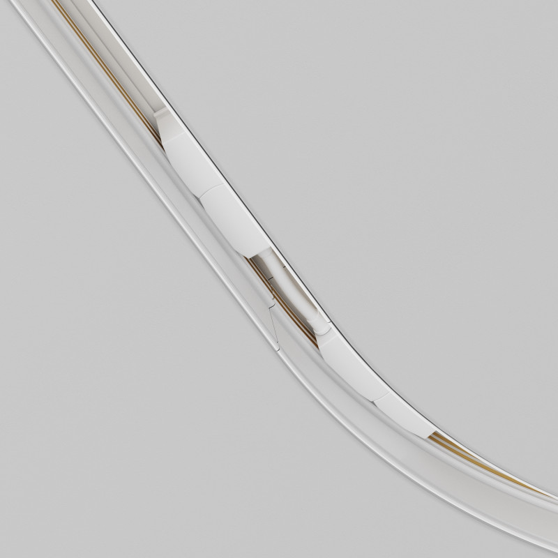 Комплектующие для трековой системы 1,6*18,9*1,8 см, - -W, К, Белый Maytoni Accessories for tracks Exility TRA034CS-W