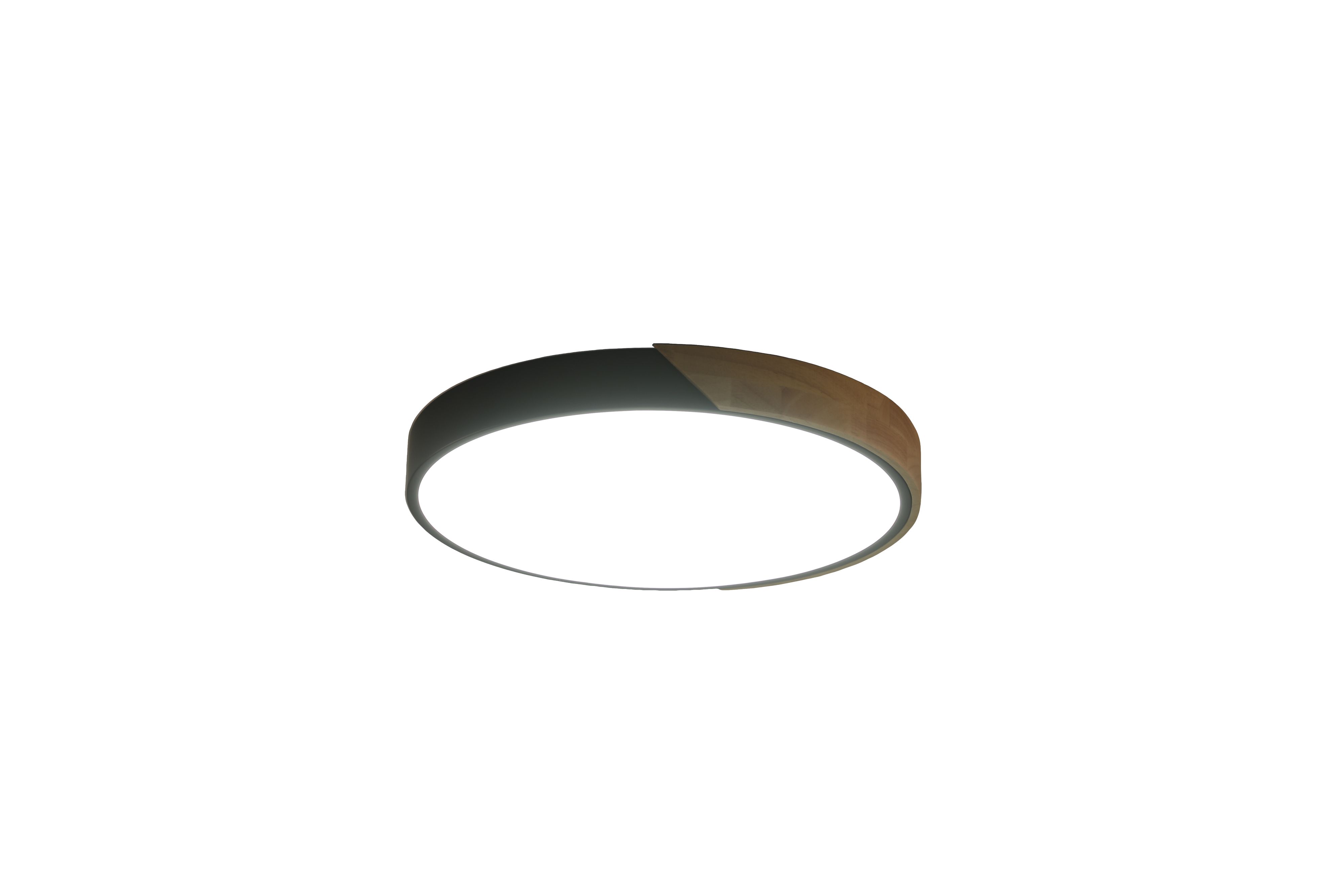 Светильник 23*5 см, LED 24W 4000K чёрный Zortes Alberro ZRS.01287.24
