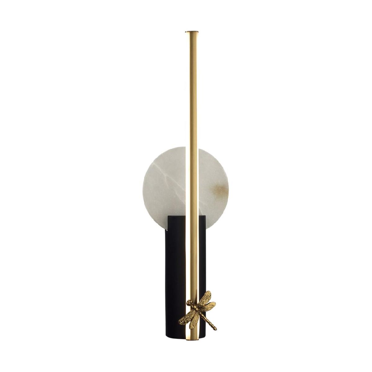 Настенный светильник 46 см, 13W, 3000K, Odeon Light L-vision Strekoza 5413/13WL, черный-бронза