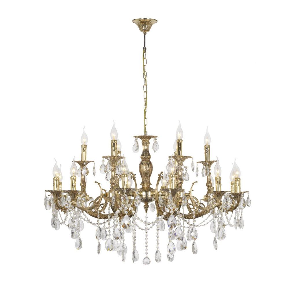 Люстра *112*58 см, 18*E14*40W, Dio D`arte Carisio Carisio E 1.1.18.600 GB, Золото