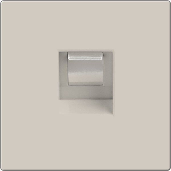 WL03-RJ-45-ivory /Розетка Ethernet RJ-45  (слоновая кость), 4690389046261
