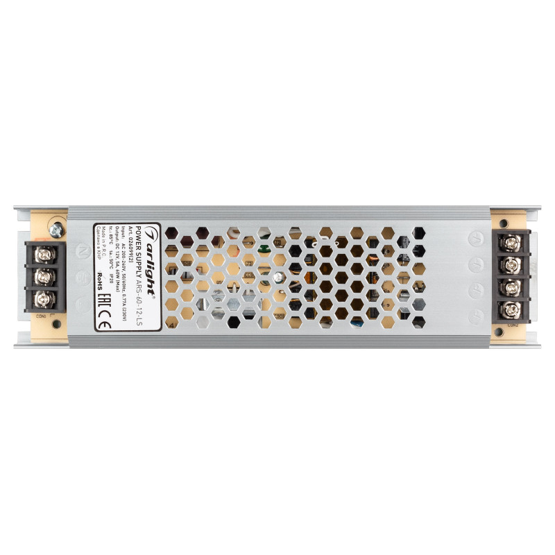 Блок питания для светодиодной ленты Arlight 026099(2) 19,5*5,3*2,2 см.