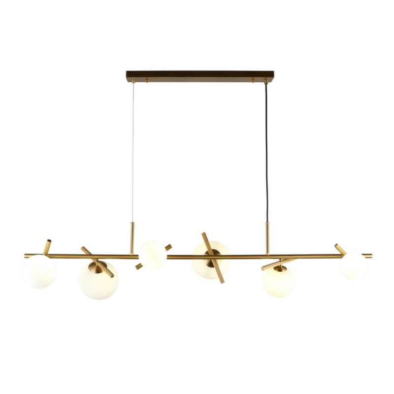 Подвесная люстра 130*35*60-140 см Aployt Penelopa APL.643.13.06,