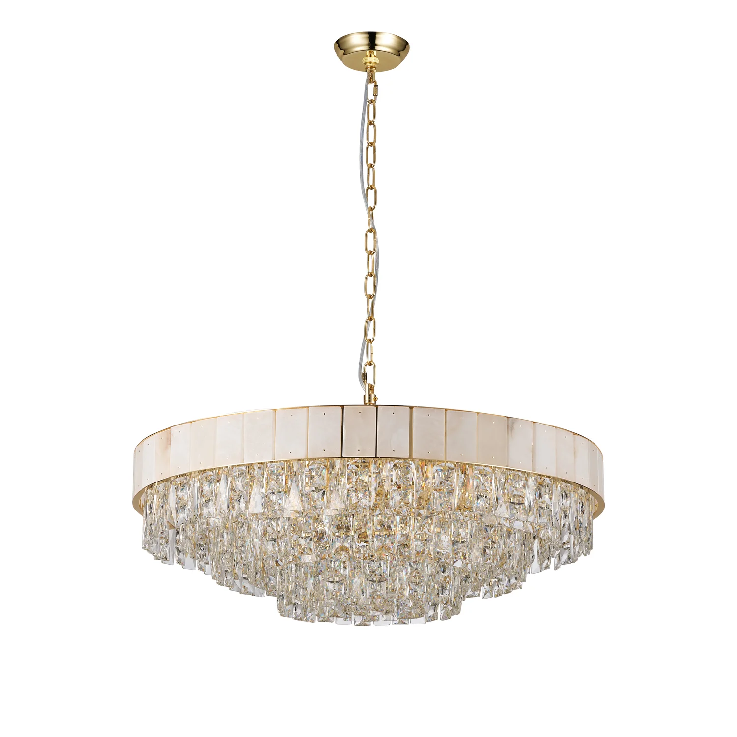 Подвесная люстра 80 см, Favourite 4783-28P Raffinato, золото