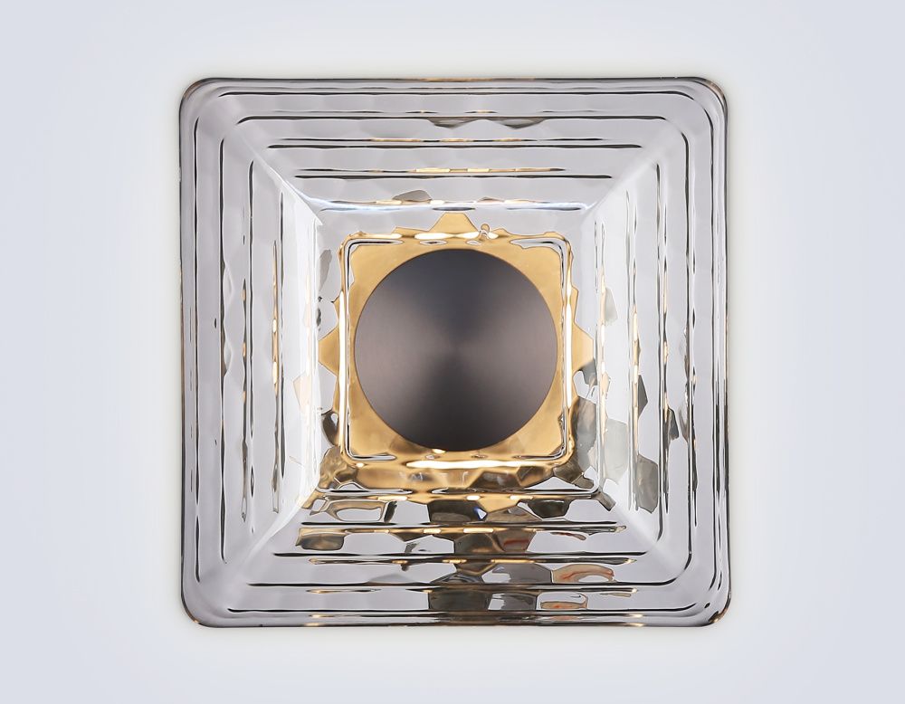 Бра 15*15*8,5- см, **W, 3000K, Ambrella Light High Light LH31037, серый