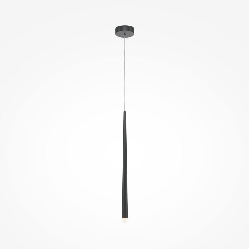 Подвесной светильник 3,5*3,5*368,8 см, LED, 6W, 3000К-4000К, Maytoni cascade MOD132PL-L6BK черный