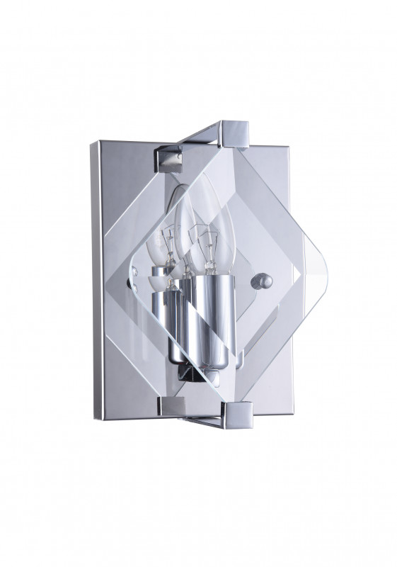 Бра 10*14*20 см, 1*E14 хром Vele Luce Vittoria VL3053W01
