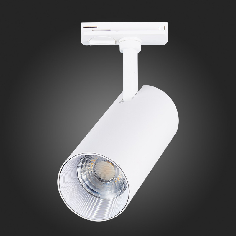Трековый светильник 16*7 см, 20W, 3000K ST LUCE ST350.536.20.36 Матовый белый