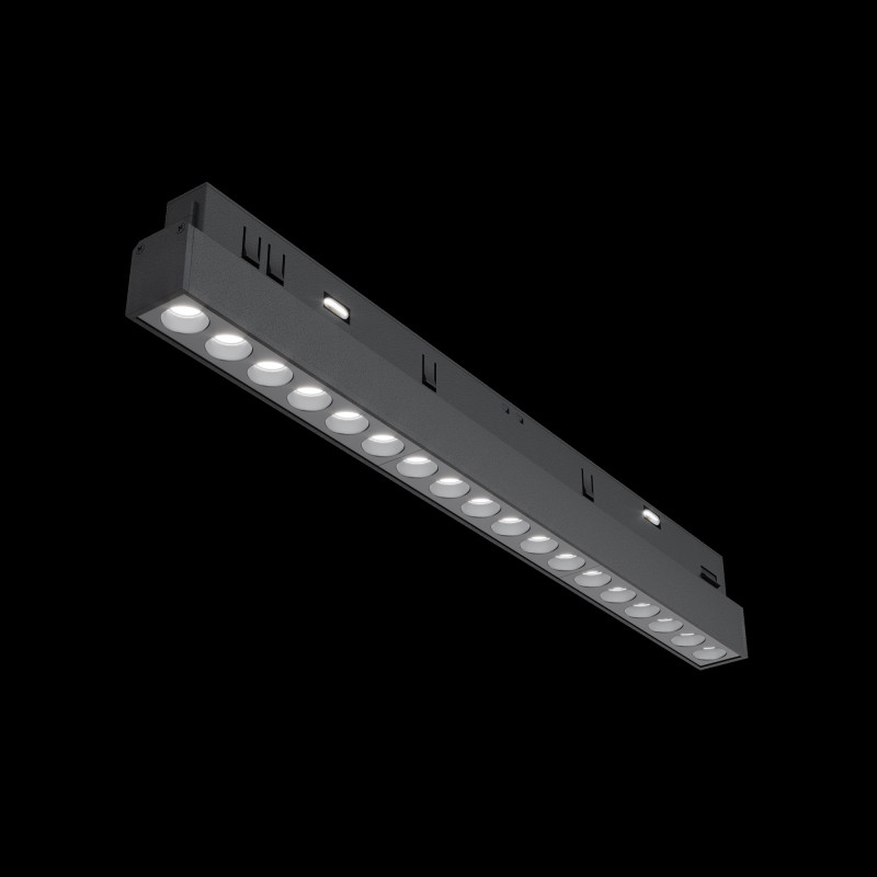 Трековый светильник 33 см, 18W, 3000K Maytoni Technical Points Exility LED TR031-2-18W3K-B черный