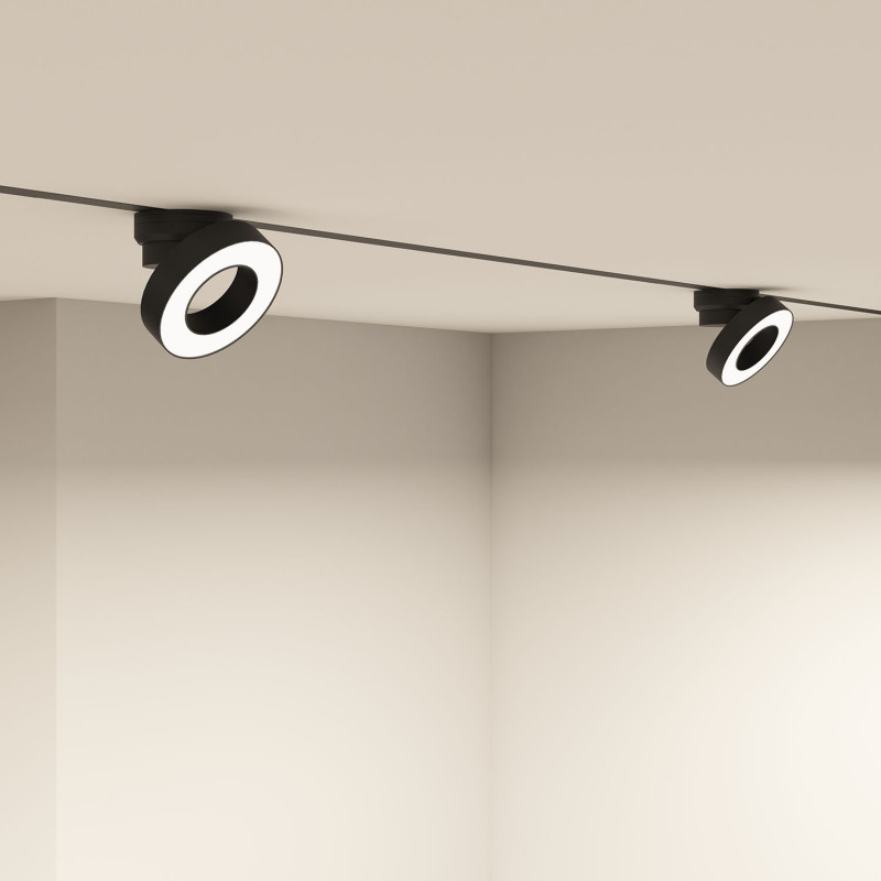 Светильник на шине 2,4*10*9 см, LED * 12W, 3000-6500К, Denkirs Smart Linear DK8027-BK, черный