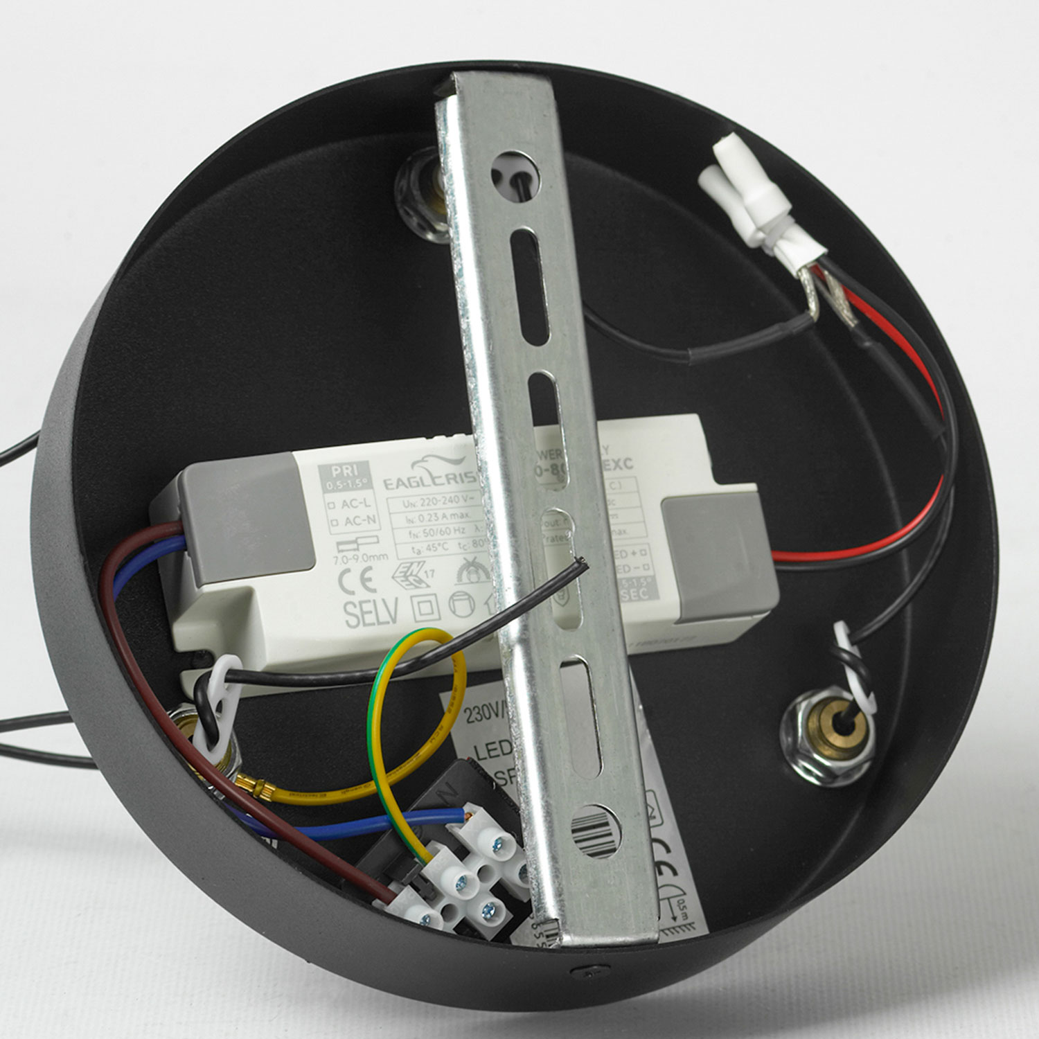 Люстра подвесная 45*35/160 см, 1*LED*33W Lussole Macon LSP-7305 черный