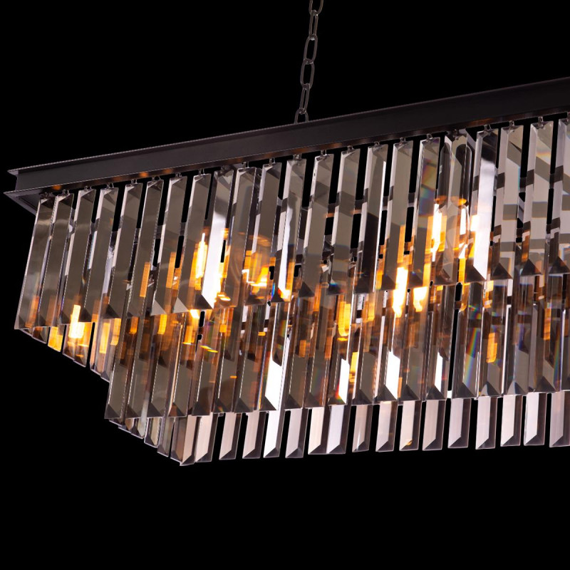Люстра подвесная LOFT IT Prism 10018/1200R, черный