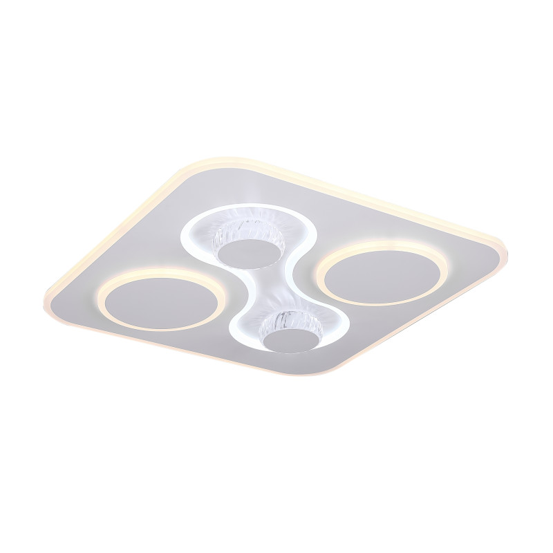 Светильник 48 см, 95W, 3000-6000K, Freya Lamina FR6049CL-L95W, белый
