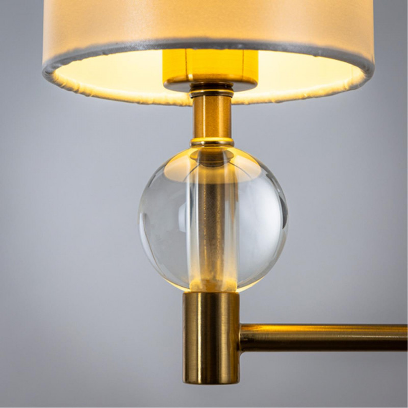 Бра 18*11 см, Arte lamp Matar Полированная медь A4027AP-1PB