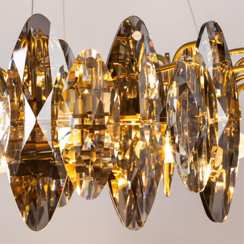 Светильник 60 см, Divinare Ophelia 7203/17 LM-8, латунь