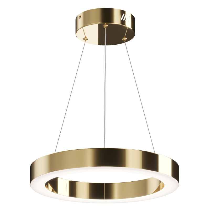 Светильник 40 см, 36W, 4000K Maytoni Saturno MOD415PL-L36BS4K, латунь