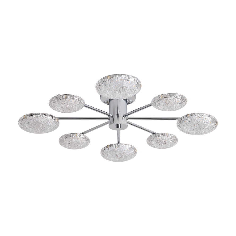 Потолочный светильник 16 см, LED*42W, 2700K, Freya Plane FR5531CL-L42CH, Хром