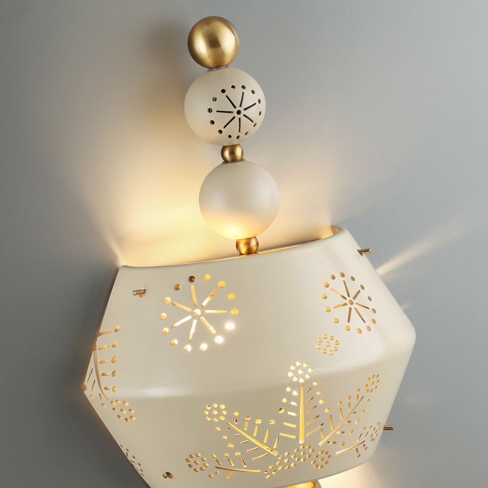 Светильник 54 см, Odeon Light 5444/1WA, бежевый-бронза