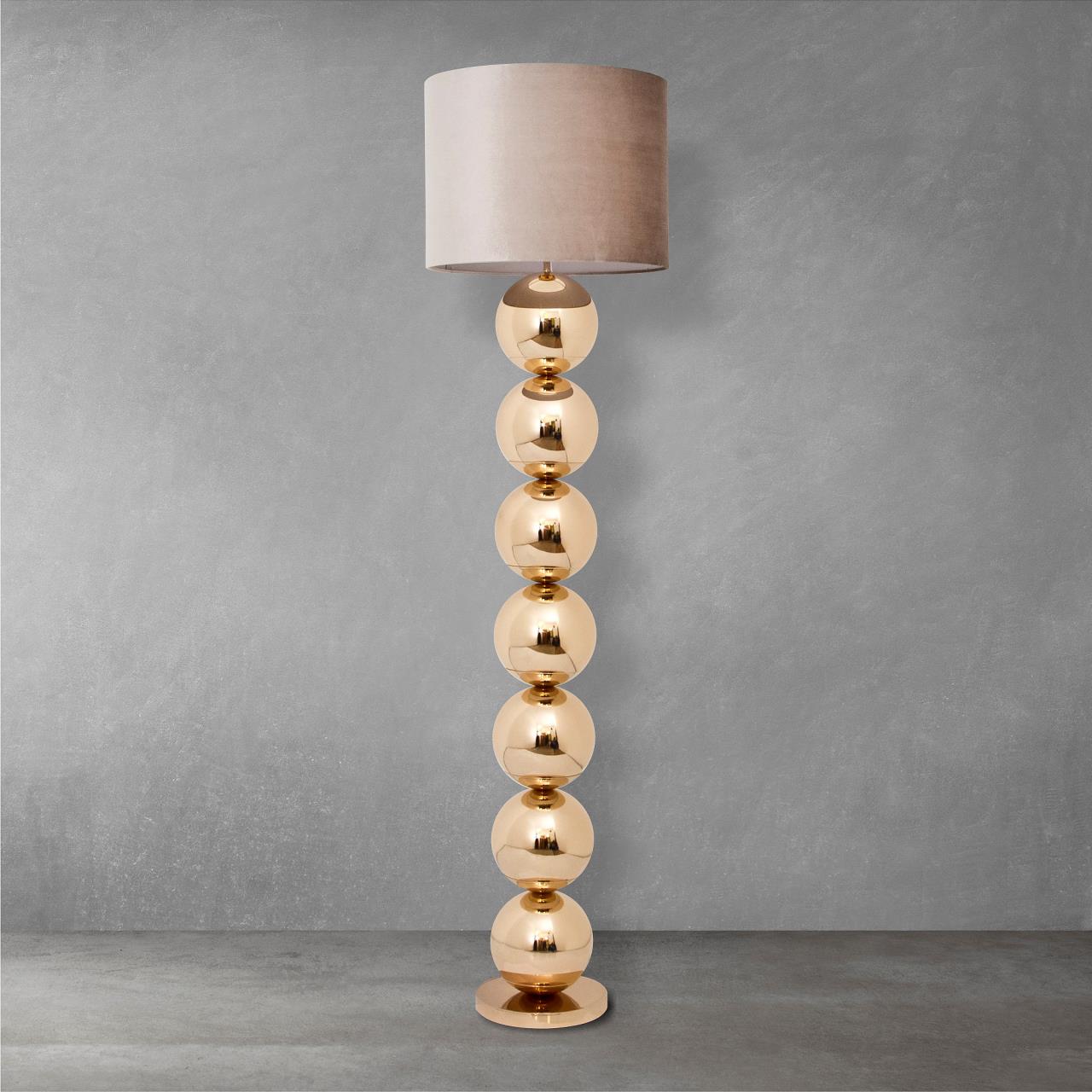 Напольный светильник 42*42*161 см, Е27 1x40ВтW, , Золото MODELUX ML.700.01FL GD