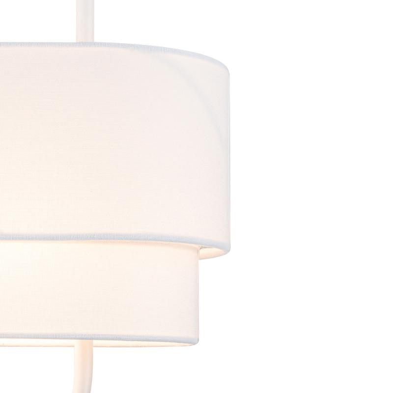 Подвесной светильник 28*16,5*165 см, 1*E14*40W, Indigo Classic V000437, белый, 13024/1P White