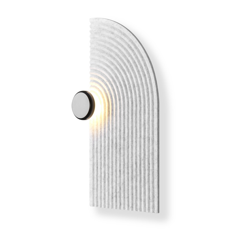 Бра 8,5*23,5*45,5 см, LED, 5W, 3000К, Freya Felt FR6189WL-L20LG2 черный