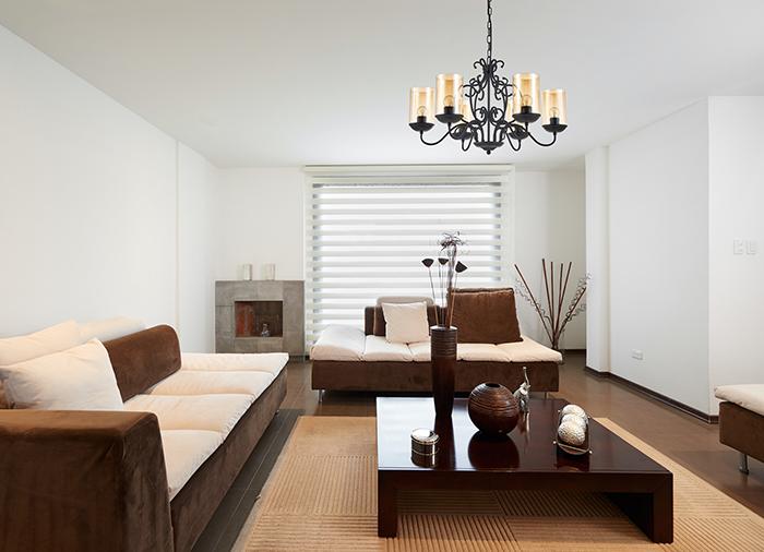 Люстра *60*120 см, 6*E27*60W, Arti Lampadari Gardena Gardena E 1.1.6 B, Черный